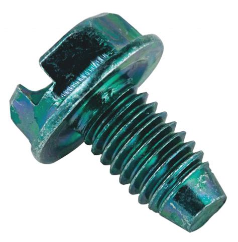 metal outlet box ground|grounding screw for metal box.